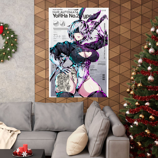 2B Bunny D17 Poster