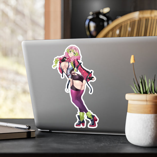 Mitsuri Back View Full Body Kiss-Cut Vinyl Decal