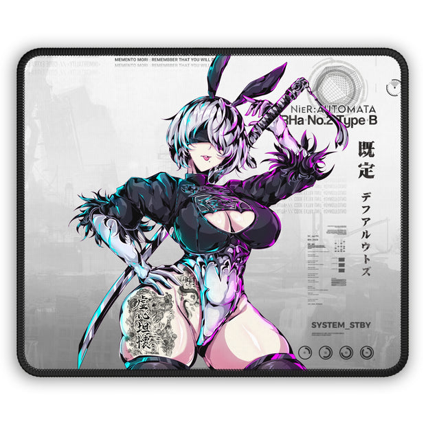 2B Bunny D17 Mouse Pad