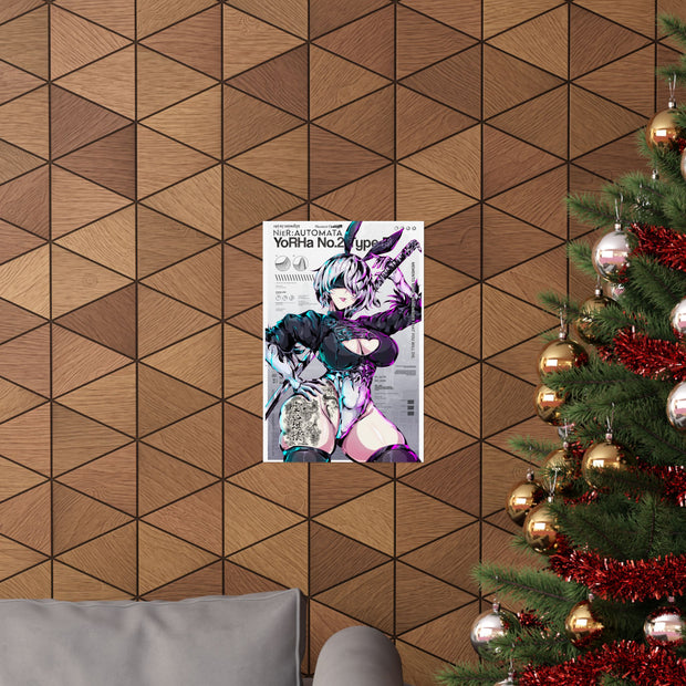 2B Bunny D17 Poster