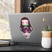 Nezuko SE Chibi Full Body Kiss-Cut Vinyl Decal