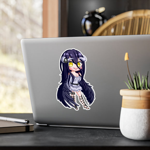 Albedo SE Chibi Full Body Kiss-Cut Vinyl Decal
