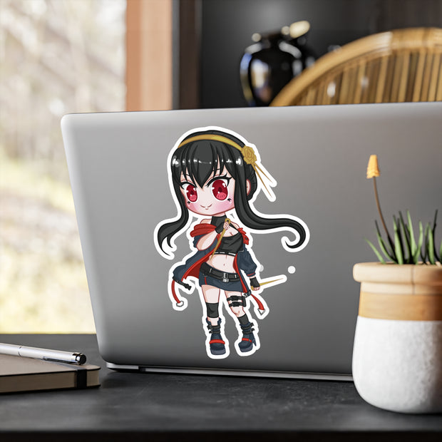 Yor Forger SE Chibi Full Body Kiss-Cut Vinyl Decal