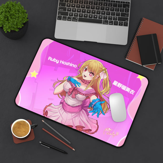 Ruby Hoshino Desk Mat