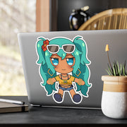 Brazilian Hatsune Miku Fumo Full Body Kiss-Cut Vinyl Decal