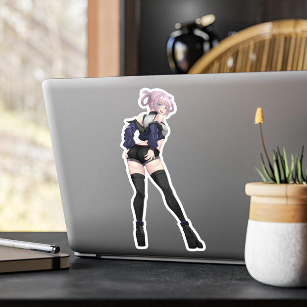 Nazuna Back View Full Body Kiss-Cut Vinyl Decal
