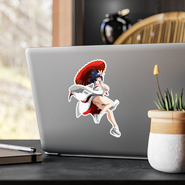 Hinata White Wedding Full Body Kiss-Cut Vinyl Decal