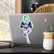 Rebecca Race Queen Full Body Kiss-Cut Vinyl Decal