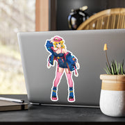 Princess Peach SE Full Body Kiss-Cut Vinyl Decal