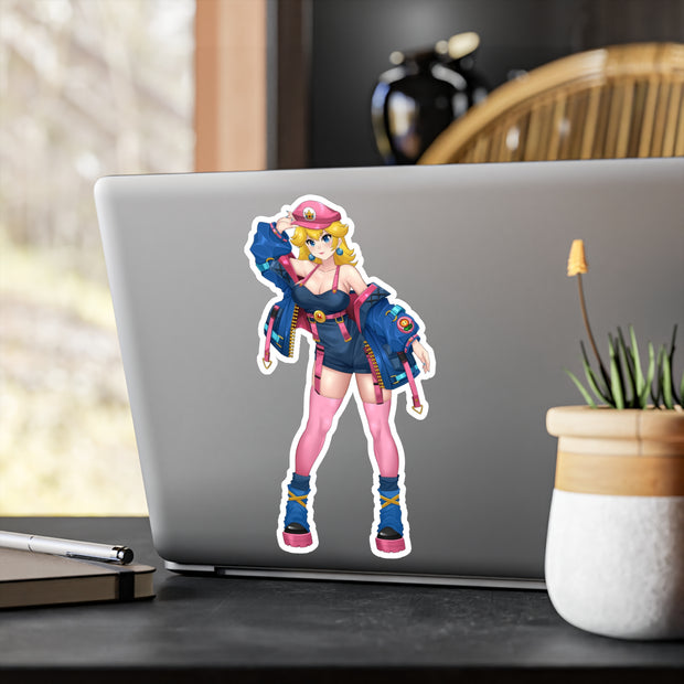 Princess Peach SE Full Body Kiss-Cut Vinyl Decal