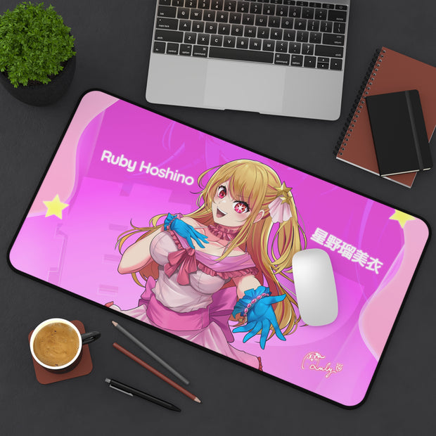 Ruby Hoshino Desk Mat