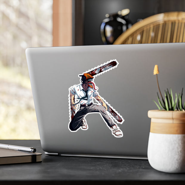Chainsaw Man Denji Full Body Kiss-Cut Vinyl Decal