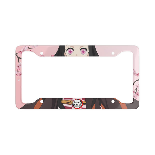 Nezuko License Plate Frame (Original Logo)