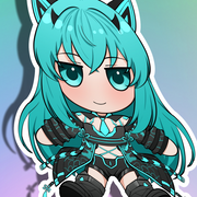 Star Chibi Fumo Full Body Kiss-Cut Vinyl Decal
