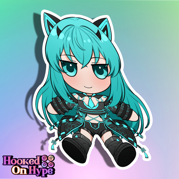 Star Chibi Fumo Full Body Kiss-Cut Vinyl Decal