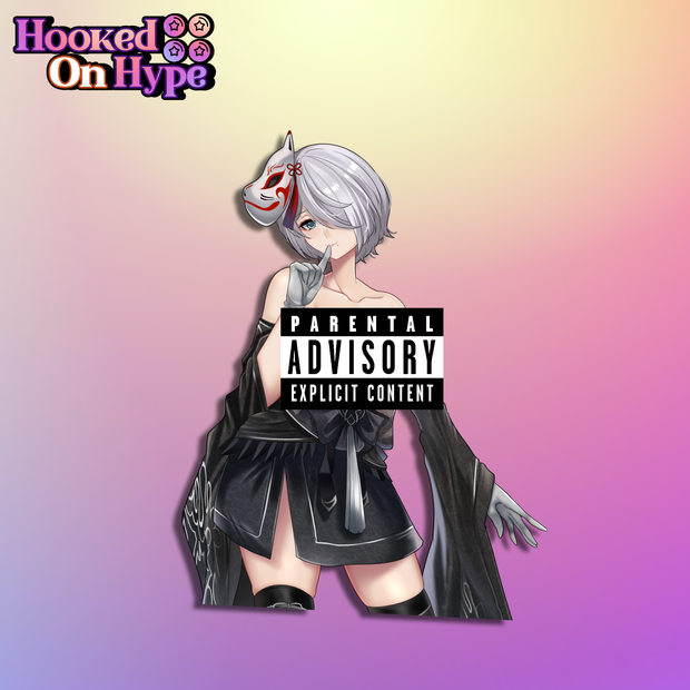 2B Kimono | Anime Sticker Decal (SFW & NSFW)