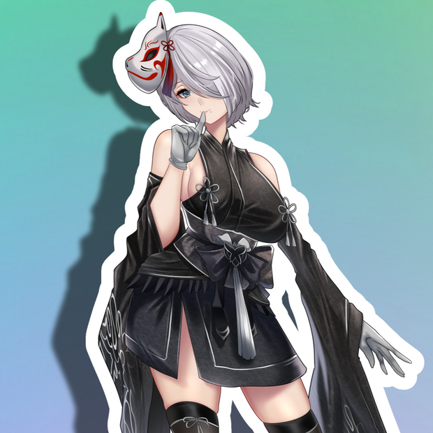 2B Kimono Full Body Kiss-Cut Vinyl Decal