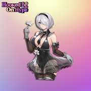 2B Ceremonial | Anime Sticker Decal (SFW & NSFW)