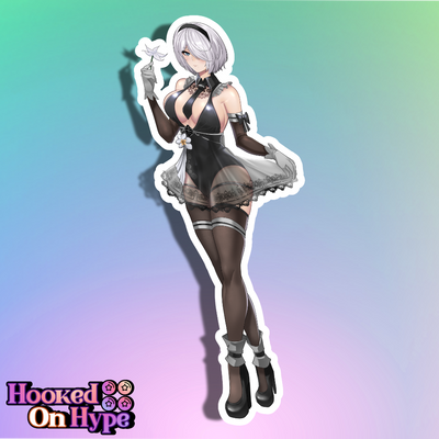 2B YoRHa Ceremonial Full Body Kiss-Cut Vinyl Decal