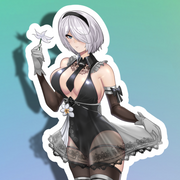 2B YoRHa Ceremonial Full Body Kiss-Cut Vinyl Decal