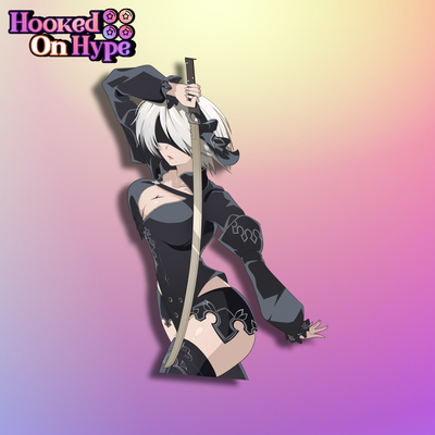 2B Divergent Battler | Anime Sticker Decal