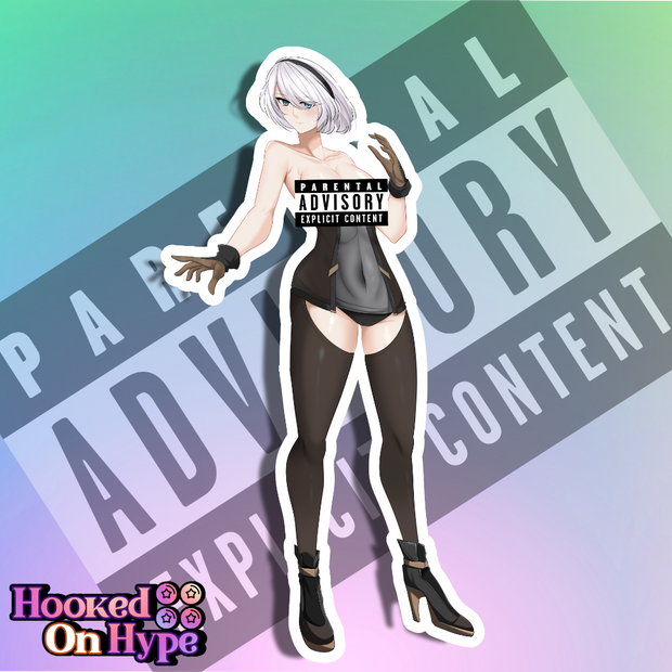 2B SE NSFW Full Body Kiss-Cut Vinyl Decal
