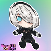 2B Fumo Full Body Kiss-Cut Vinyl Decal