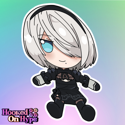 2B Fumo Full Body Kiss-Cut Vinyl Decal
