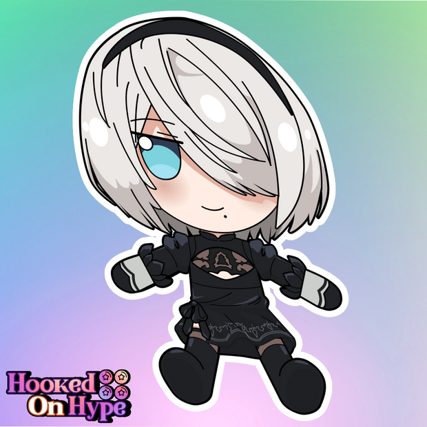 2B Fumo Full Body Kiss-Cut Vinyl Decal