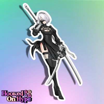 2B Full Body Kiss-Cut Vinyl Decal