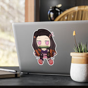 Nezuko SE Chibi Fumo Full Body Kiss-Cut Vinyl Decal