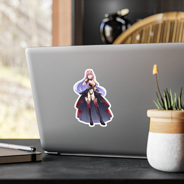 02 ZeroTwo Dark Heart Full Body Kiss-Cut Vinyl Decal