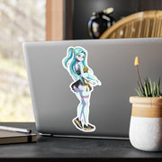 Rebecca Back View Full Body Kiss-Cut Vinyl Decal