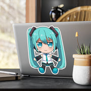 Hatsune Miku Fumo Full Body Kiss-Cut Vinyl Decal