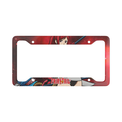 Erza License Plate Frame