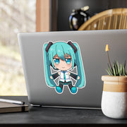 Hatsune Miku Fumo Full Body Kiss-Cut Vinyl Decal