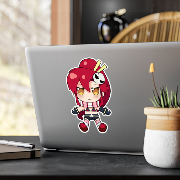 Yoko Littner Miku Fumo Full Body Kiss-Cut Vinyl Decal
