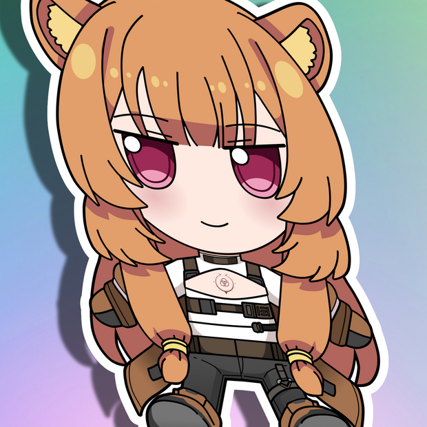 Raphtalia SE Chibi Fumo Full Body Kiss-Cut Vinyl Decal
