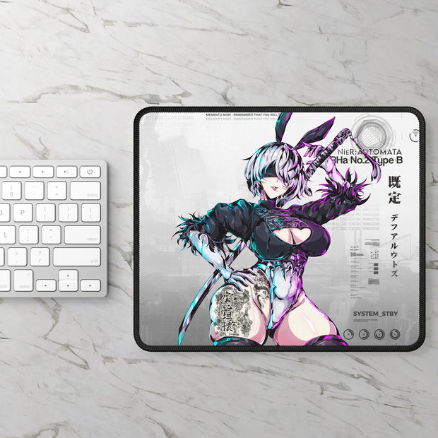 2B Bunny D17 Mouse Pad