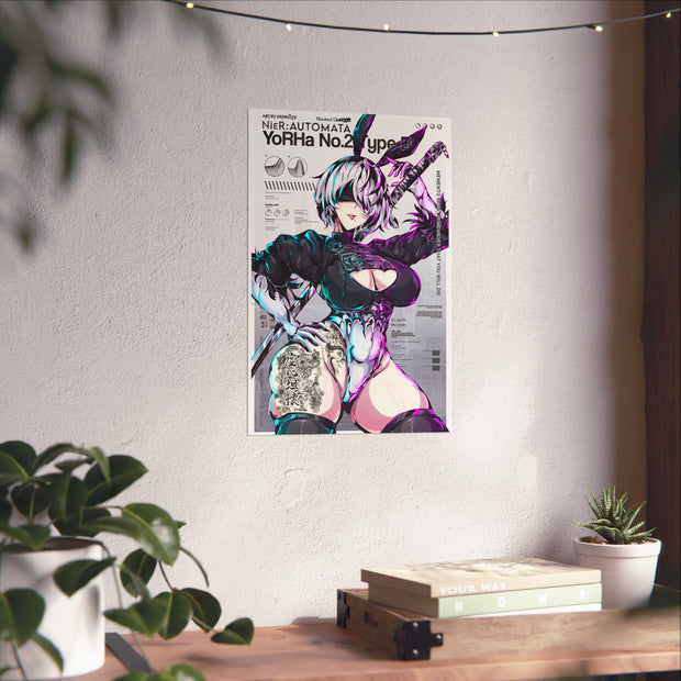 2B Bunny D17 Poster