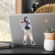 Jane Doe Back View Full Body Kiss-Cut Vinyl Decal