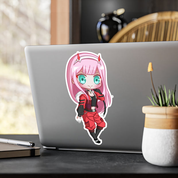 02 Zerotwo SE Chibi Full Body Kiss-Cut Vinyl Decal