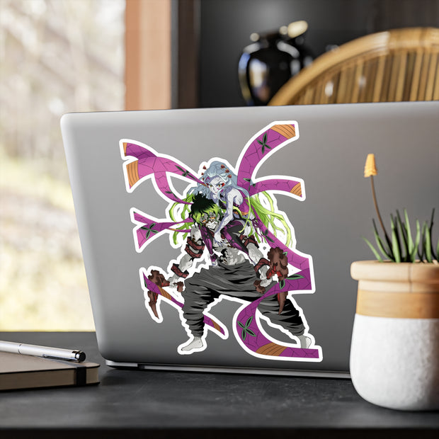 Daki and Gyutaro Full Body Kiss-Cut Vinyl Decal
