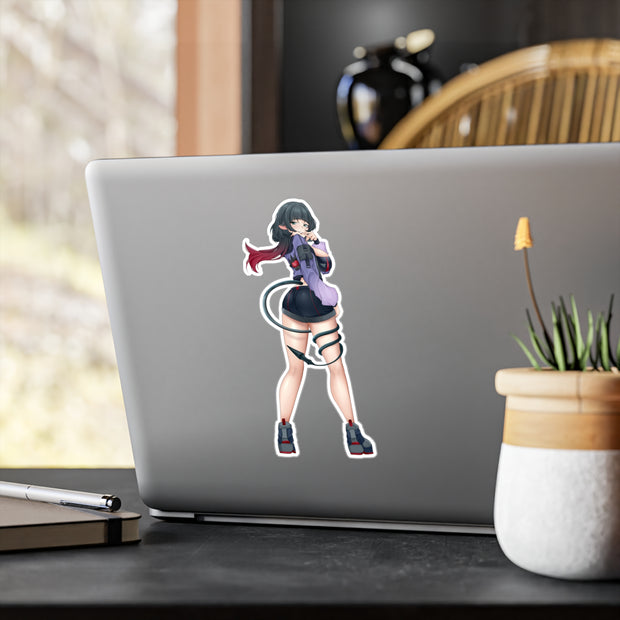 Jane Doe Back View Full Body Kiss-Cut Vinyl Decal
