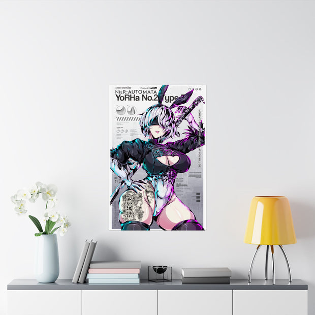 2B Bunny D17 Poster