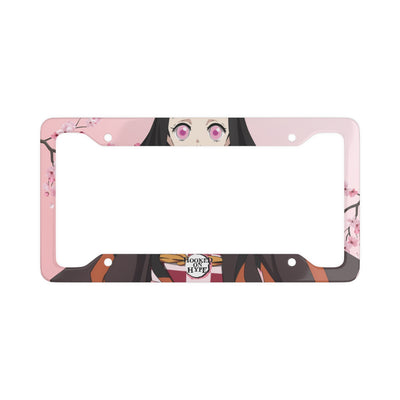 Nezuko License Plate Frame