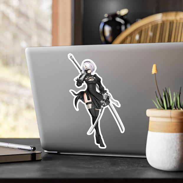 2B Full Body Kiss-Cut Vinyl Decal
