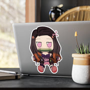 Nezuko SE Chibi Fumo Full Body Kiss-Cut Vinyl Decal