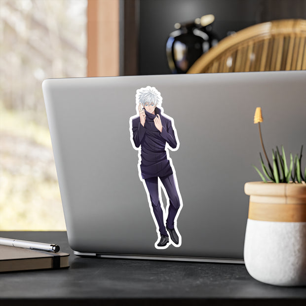 Gojo Satoru Full Body Kiss-Cut Vinyl Decal