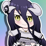 Albedo SE Chibi Fumo Full Body Kiss-Cut Vinyl Decal